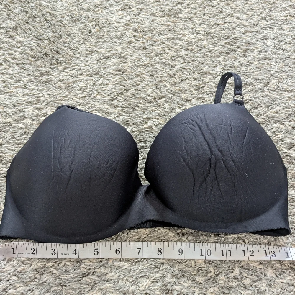 Victoria's Secret Angels Secret Embrace Black Padded Bra 36DD 36E - Picture 8 of 8